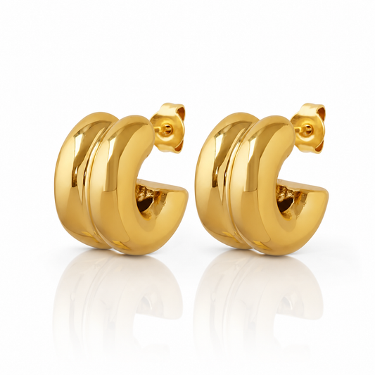 Mila Earrings | Gold