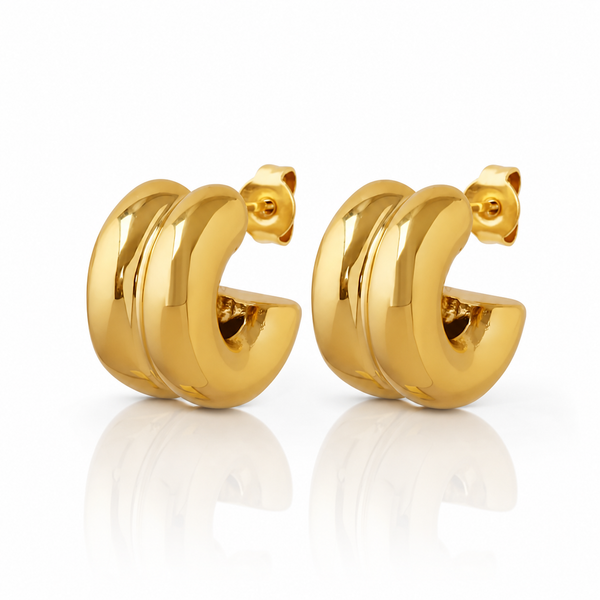 Mila Earrings | Gold