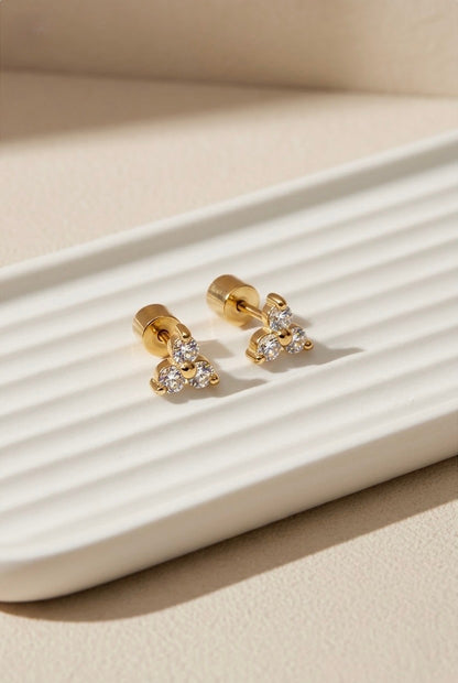 Aria Earrings | Gold