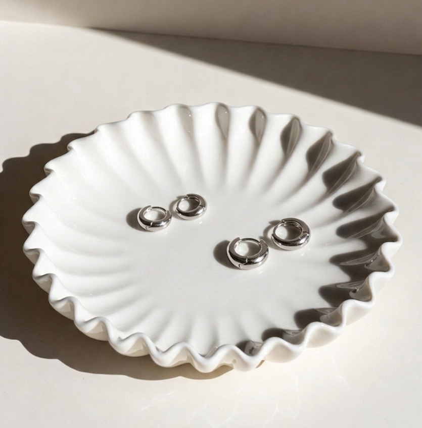 Kora Earrings | Silver
