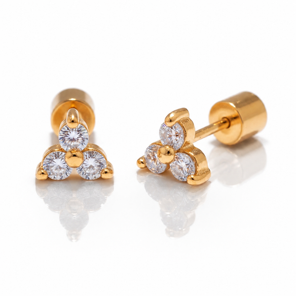Aria Earrings | Gold