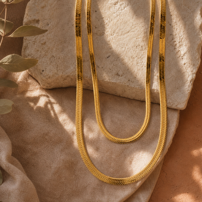 Siren Necklace | Gold