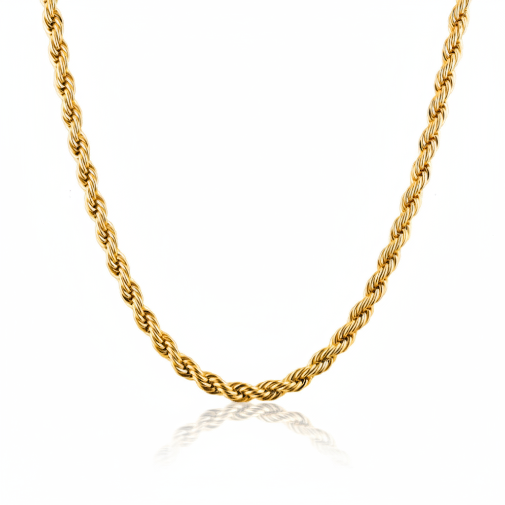 Gold Rope Chain — Enhanced
