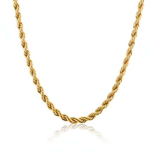 Gold Rope Chain — Enhanced
