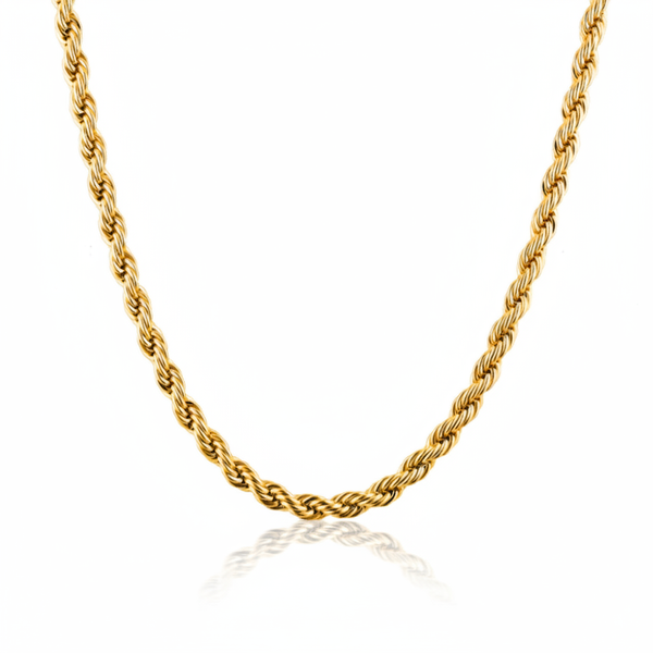Gold Rope Chain — Enhanced